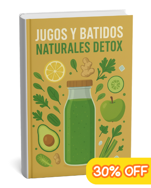 30% OFF Juegos y Batidos Naturales Detox