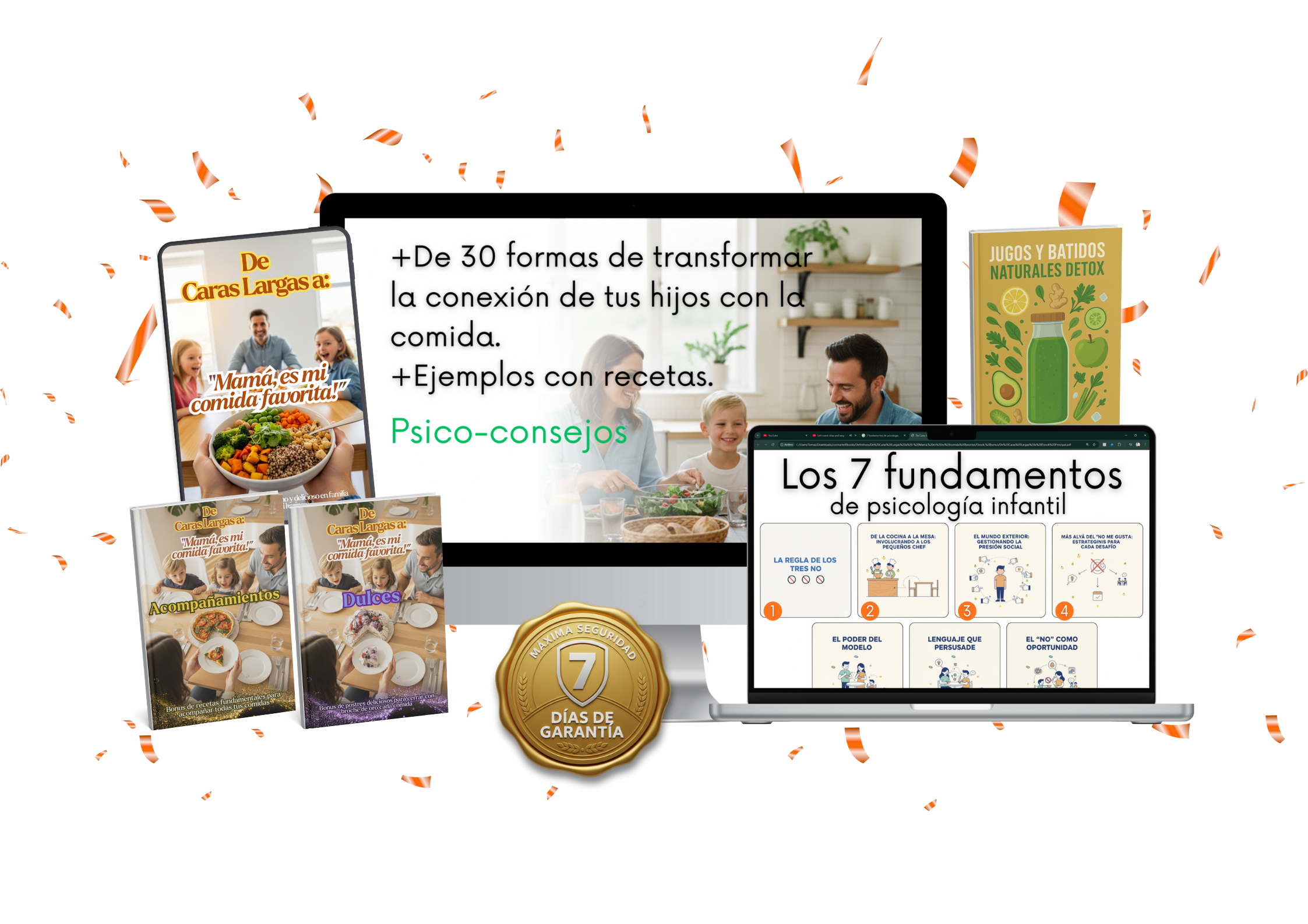 De Caras Largas a: Mamá, Es mi comida favorita! + 3 bonus