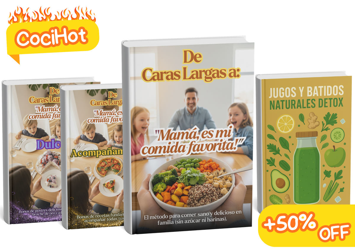 De Caras Largas a: Mamá, Es mi comida favorita! + 3 bonus