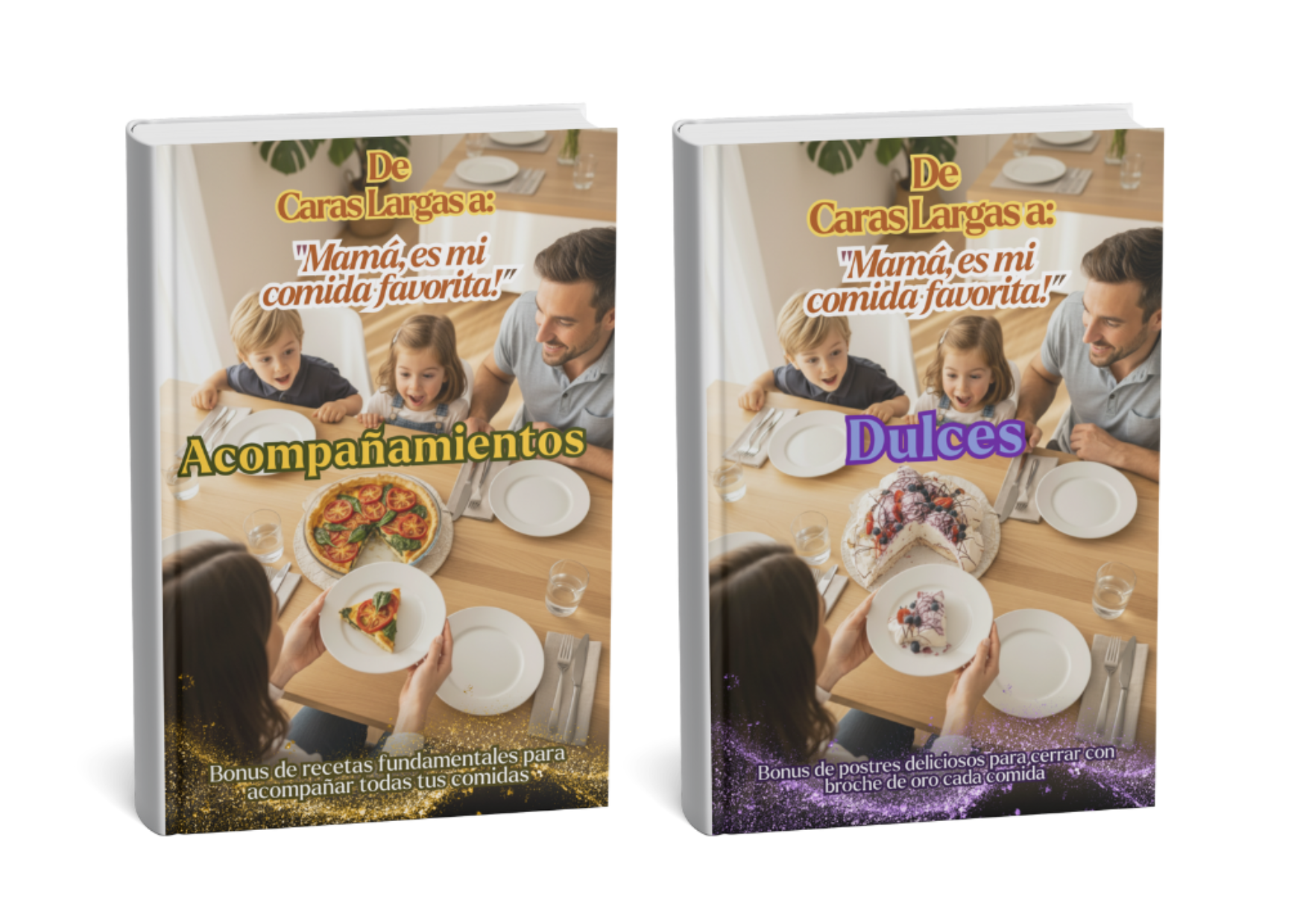 De Caras Largas a: Mamá, Es mi comida favorita! + 3 bonus